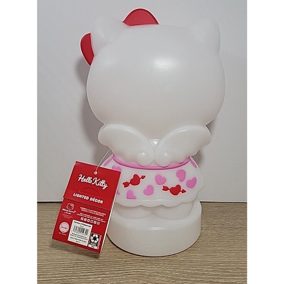 Hello Kitty Valentine's Lighted LED Indoor Blow Mold By GEMMY 12" NEW - Picture 4 of 9